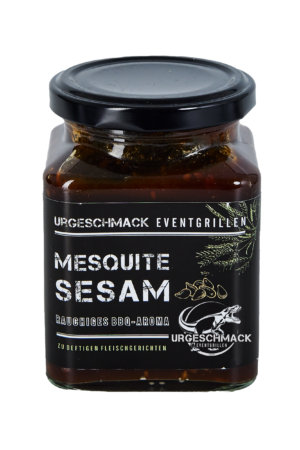 Mesquite Sesam BBQ-Sauce mit rauchigem Aroma